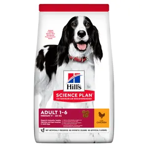 Adult Medium torrfoder med kyckling Hundfoder - 14 kg
