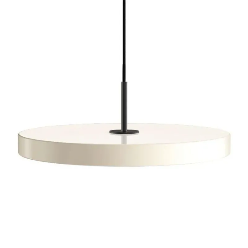Asteria LED-pendellampa, pärlvit/svart - UMAGE - Vardagsrum - Metall