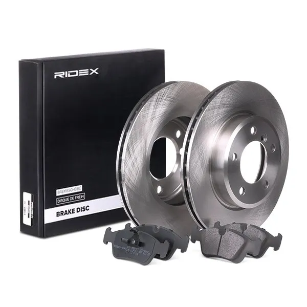 Bromssats, skivbroms RIDEX 3405B0132