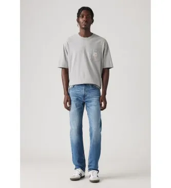 Levi’s för män. 29507-1317 Jeans 502 Taper Stonewash Stretch blå (33/30), Casual, Bomull, Denim