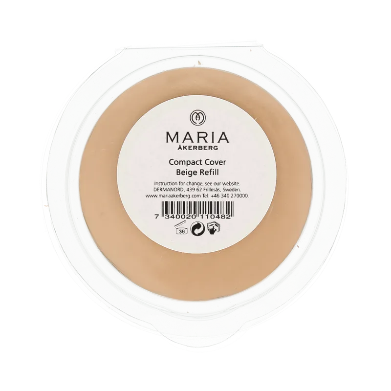 Maria Åkerberg Compact Cover Refill Sticker Beige