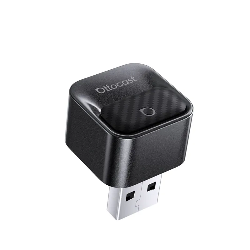 Ottocast 2-i-1 Mini Core - Trådlös CarPlay & Android Auto Adapter- Svart
