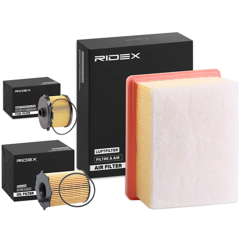 Filtersats RIDEX 4055F7850