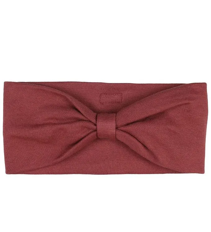 Racing Kids Pannband m. Rosett - 2-lager - Fuchsia