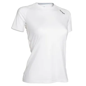 Salming Sandviken Tee Women Vit polyester Large Dam