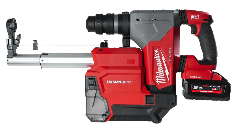 Milwaukee M18 ONEFHPX DEL-552C Borrhammare med batteri och laddare