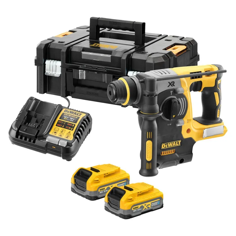 Dewalt DCH273S2T-QW Borrhammare med batteri och laddare