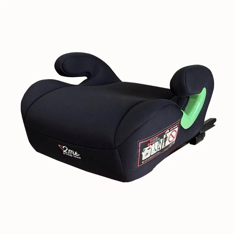 2ME bälteskudde Monte Carlo med isofix R129, svart