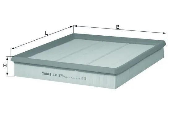 Luftfilter MAHLE LX 579