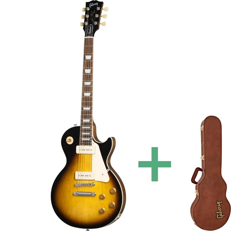 Gibson Les Paul Standard ’50s P-90 elgitarr tobacco burst