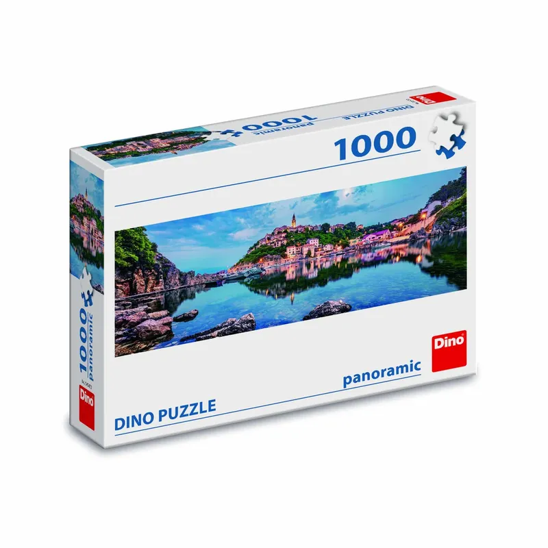 Dino Panoramapussel – Krk ön, Kroatien 1000 bitar