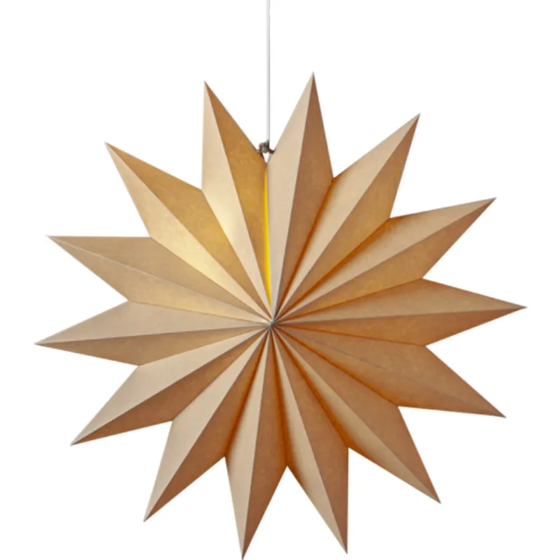 Star Trading - Plain Ø60 - Adventsstjärna - Beige