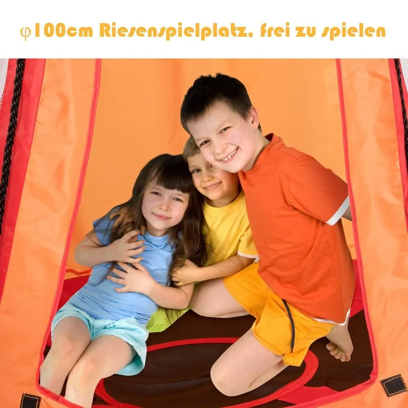 Bogunga barngunga Max lastkapacitet 150 kg 100 cm diameter orange