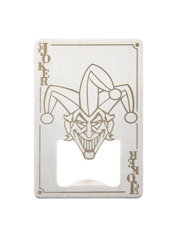 Joker Playing Card Bottle Opener
