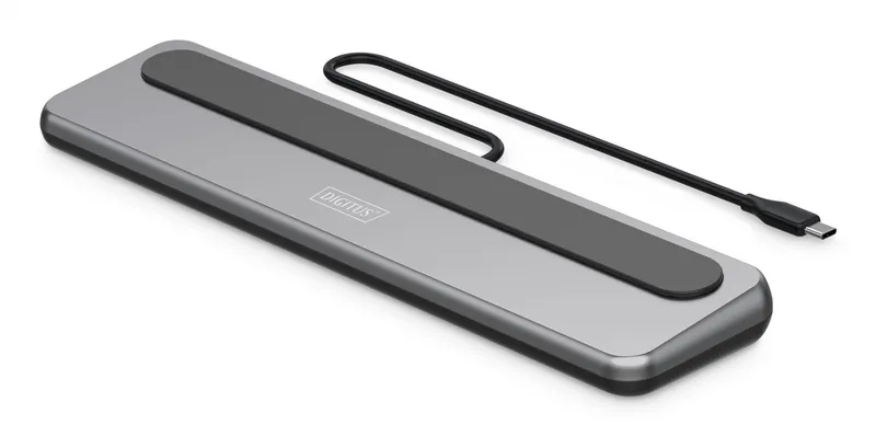 DIGITUS - docking station - USB-C - 2 x HDMI DP - 1GbE