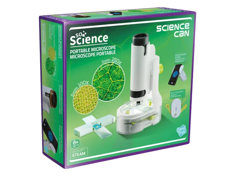 So Science Portabelt Mikroskop - So Science - Leksaksaffären