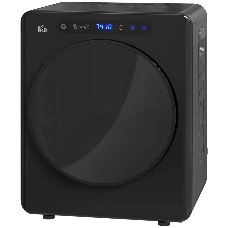 Kompakt torktumlare - 4 kg, Touch Control, Svart