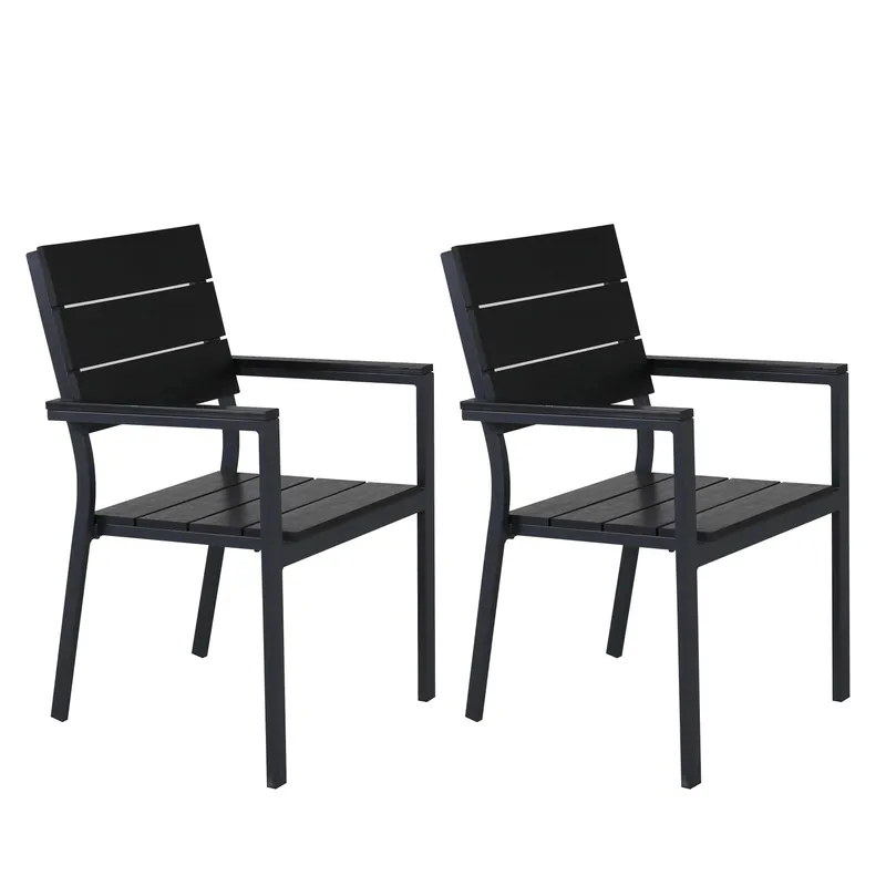 Venture Home Levels 4130-620 Karmstol 2-pack Svart