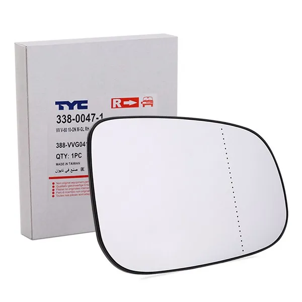 Backspegelglas TYC 338-0047-1
