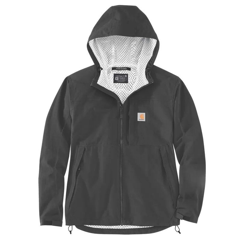 Carhartt 105751N04-XXL Skaljacka Vattenavvisande, underlättar rörelse och skyddar mot vind Svart