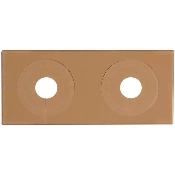 Faluplast 51479 Vulkbricka delbar, 18-28 mm Dubbel, brun