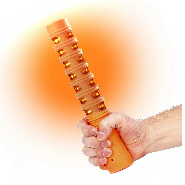 LED-ljusstav PUREFLARE 15 LED - Orange / Laddbar
