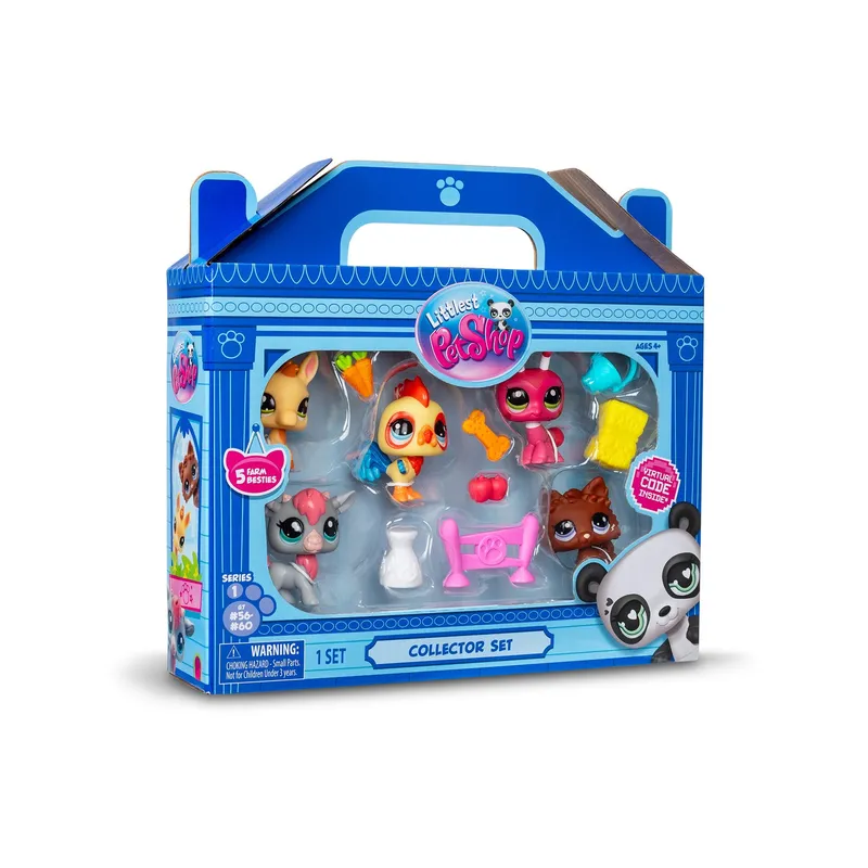 Littlest Pet Shop Farm Besties Collector set 5-pack – Littlest Pet Shop – Leksaksaffären