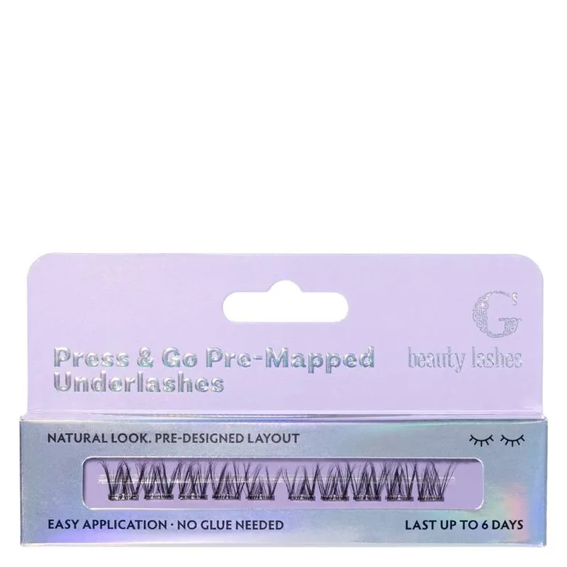 G Beauty Lashes Press & Go Pre-Mapped Underlashes Muse
