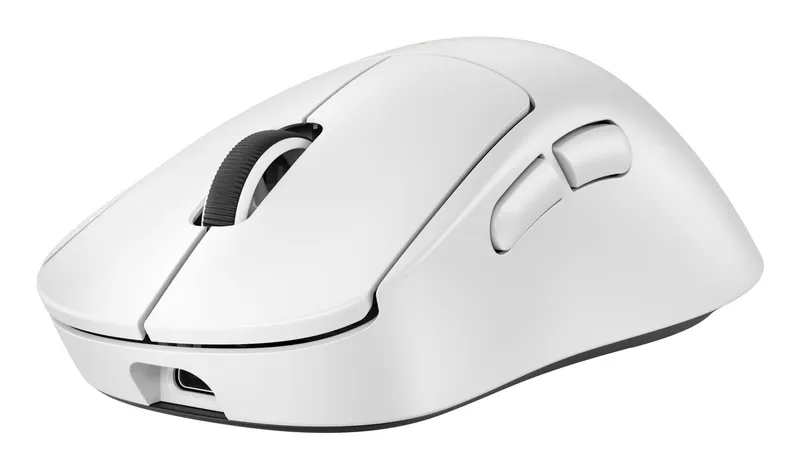 Logitech G PRO X SUPERLIGHT 2 DEX – Mus – ergonomisk – gaming – högerhänt – optisk – 5 knappar – trådlös, kabelansluten – 2.4 GHz, USB – vit
