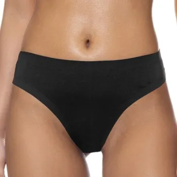 Mey Trosor Illusion Thong Svart polyamid 36 Dam