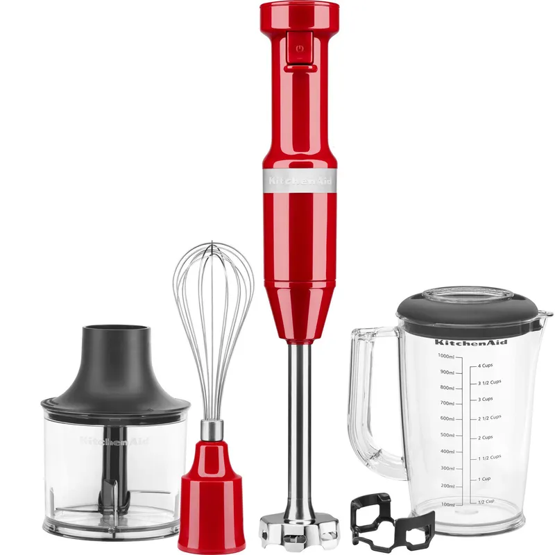 Kitchenaid 5KHBV83EER Stavmixer, Röd