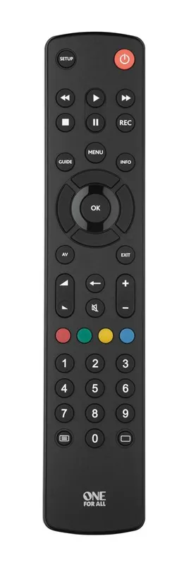 One For All Reservfjärrkontroll TV Contour, Universal, Förprogrammerad