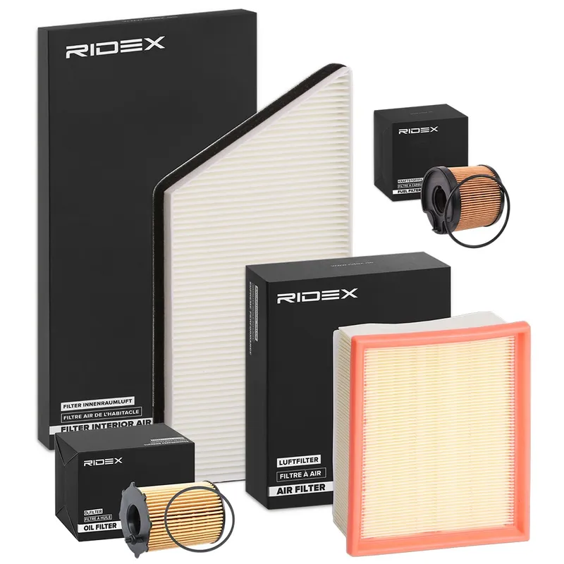 Filtersats RIDEX 4055F11702