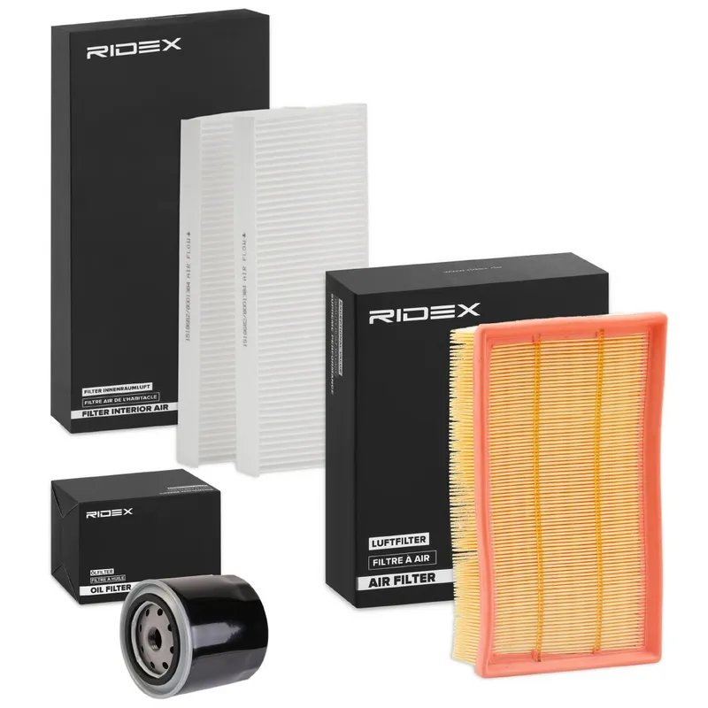 Filtersats RIDEX 4055F4154