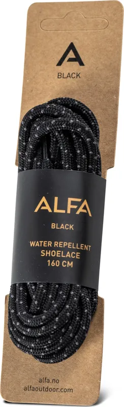 Alfa Shoe laces Black (#2885)