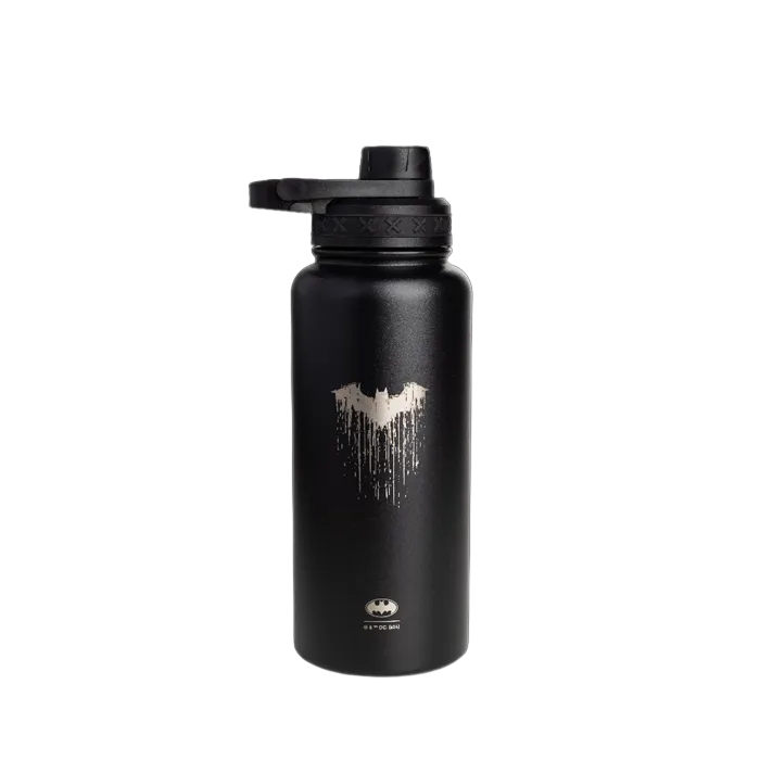 Isolerad Sportflaska DC Comics 960 ml – Batman Logo Dripping