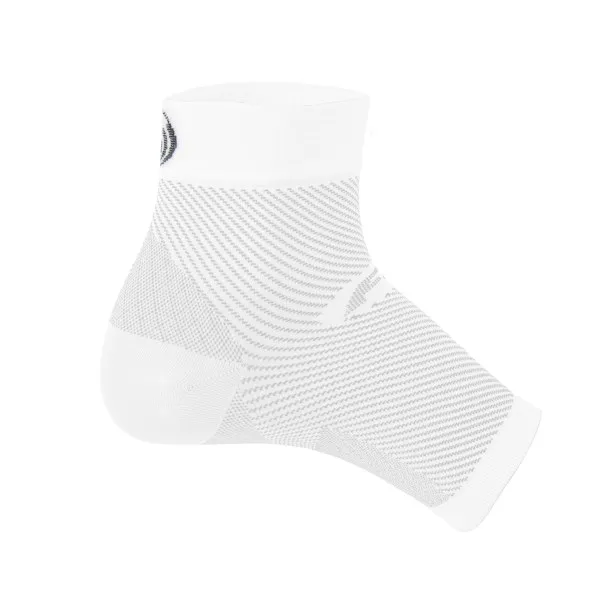 Os1 FS6 Compression Foot Sleeve, M, White