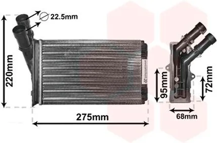 Värmepaket VAN WEZEL 09006055
