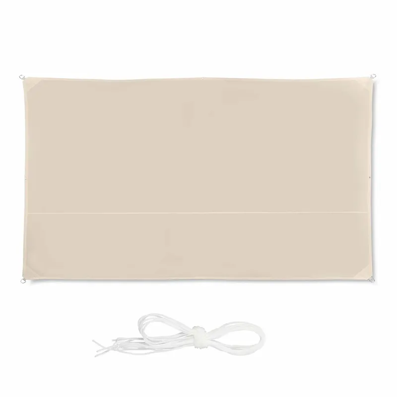 Solsegel rektangulär beige (#9121)