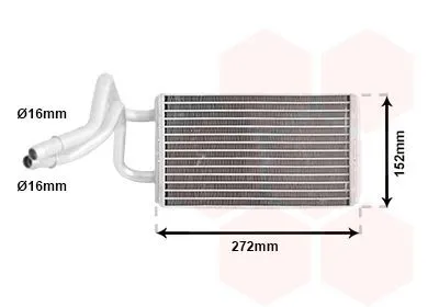 Värmepaket VAN WEZEL 18006317