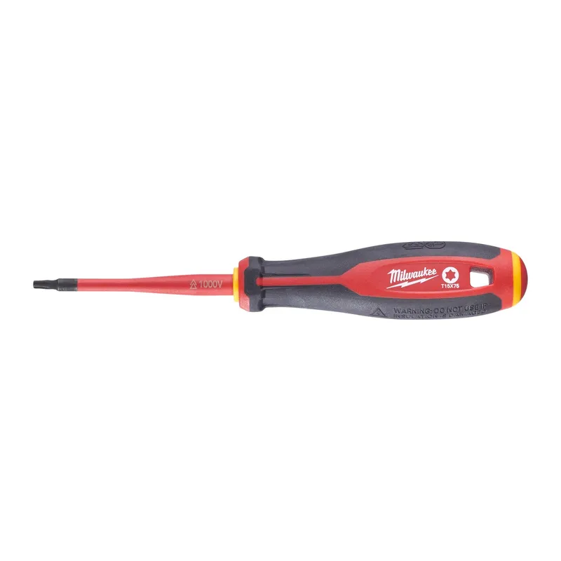 Milwaukee VDE Torx-skruvmejsel T15 x 75 mm