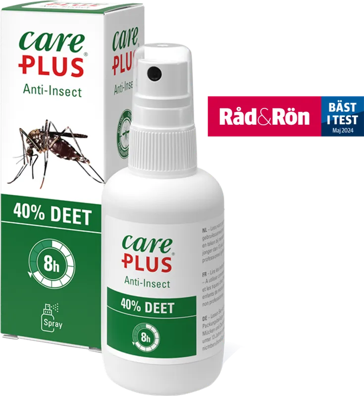 Care Plus Anti-Insect DEET 40% 60 ml NoColour