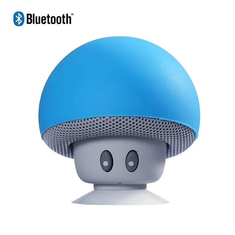 Mini Bluetooth högtalare Svampen (Blå)