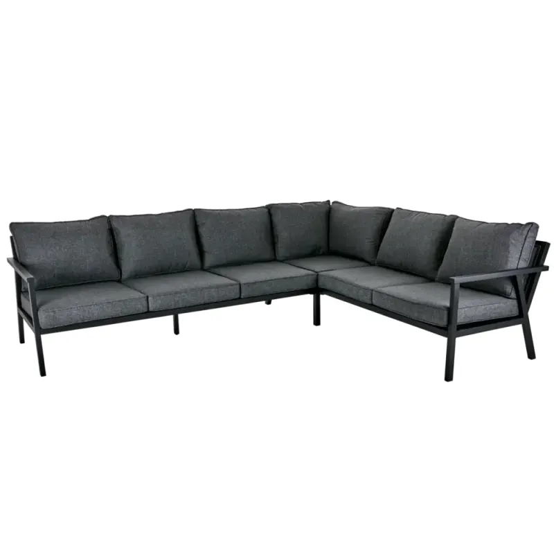 Brafab, Rana hörnsoffa 224×291 cm svart