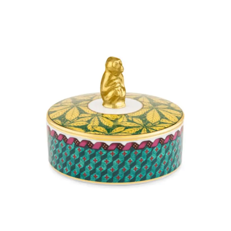 Ginori 1735 Trinket Box Monkey