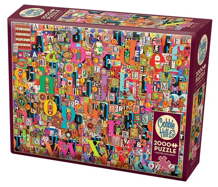 Cobble Hill Pussel – Shelley’s ABC 2000 bitar