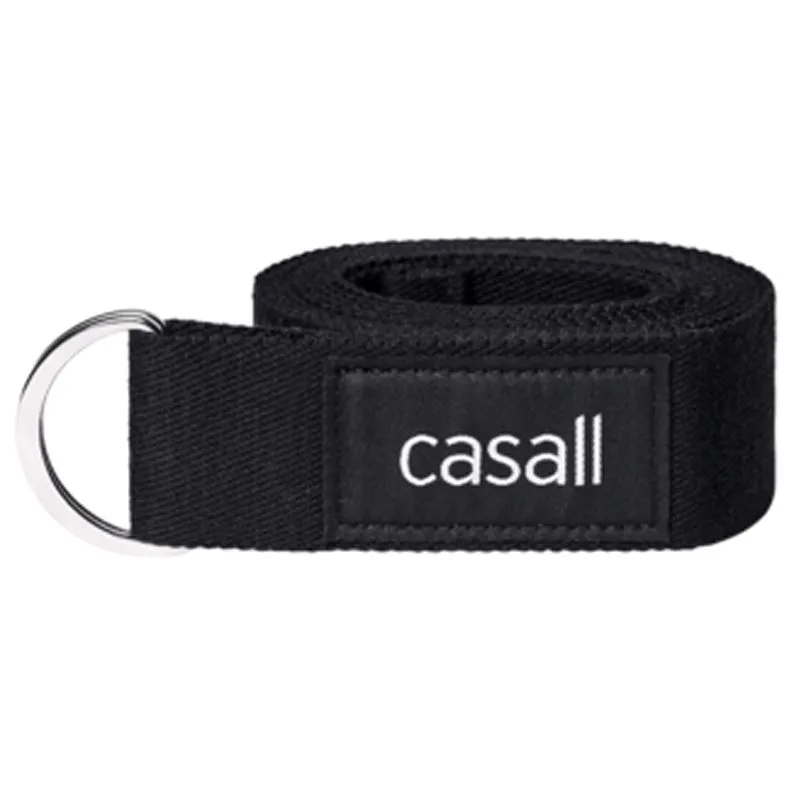 Casall Alignment Yoga Strap, Svart, Unisex, 0