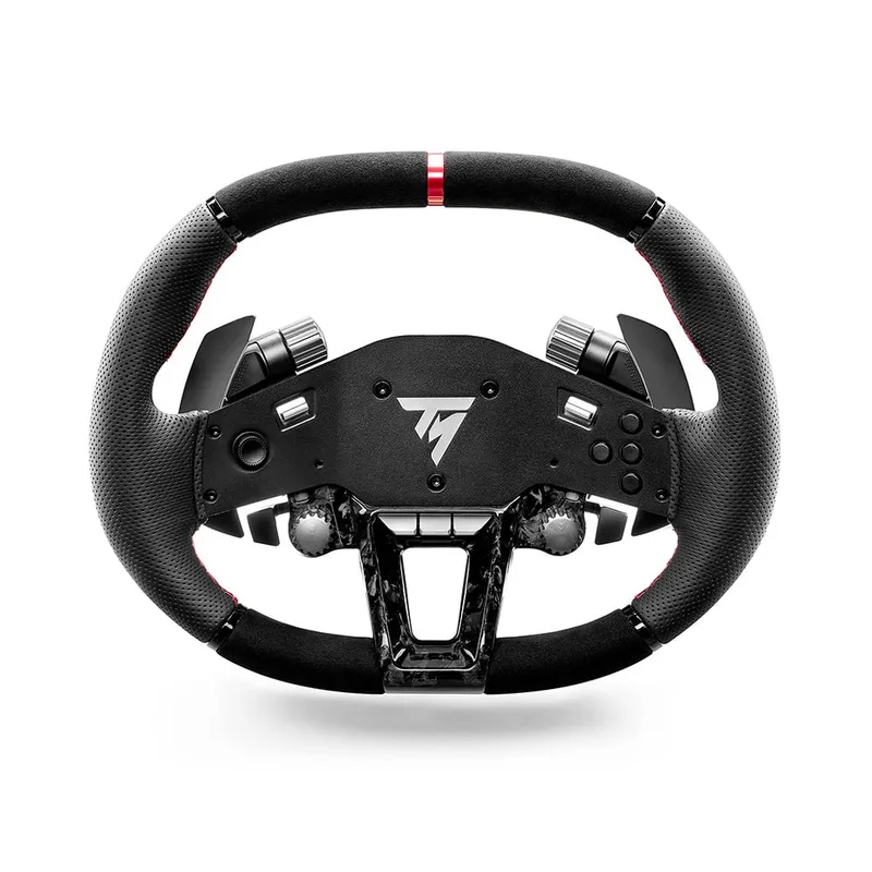 Thrustmaster Hypercar Wheel Add-On Sort, Silver USB Ratt Analog/digital PC, PlayStation 4, PlayStation 5, Xbox One, Xbox One S, Xbox One X