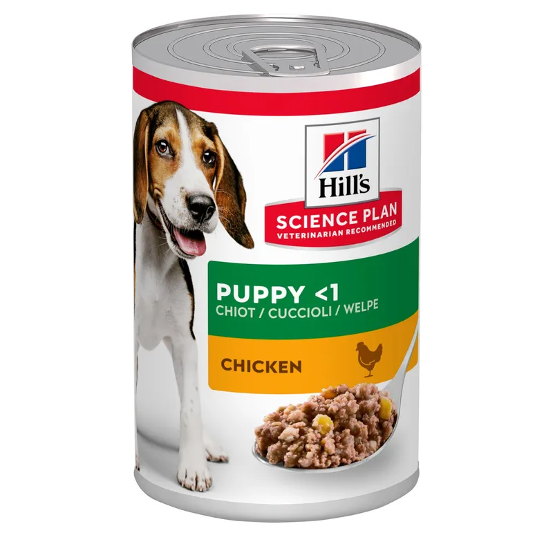 Hill’s Science Plan Puppy All Breed Chicken wet 12×370 g