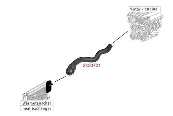 Kylarslang METZGER 2420701